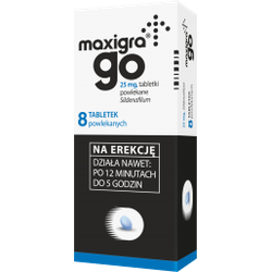 Maxigra Go 25mg 8 tabl