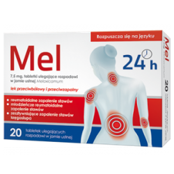 Mel 7,5mg tabletki pod język 20 sztuk