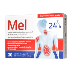 Mel 7,5mg tabletki pod język 30 sztuk