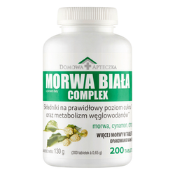 Domowa Apteczka Morwa Biała Complex 200 tabletek