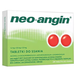 Neo-angin tabletki do ssania 24 sztuk