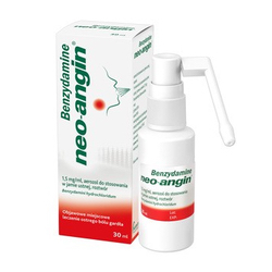 Neo-angin 1,5mg/ml aerozol do jamy ustnej 30ml