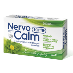 Nervocalm Forte 20 tabletek powlekanych