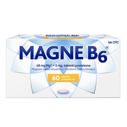 Magne-B6 tabletki powlekane 60 sztuk