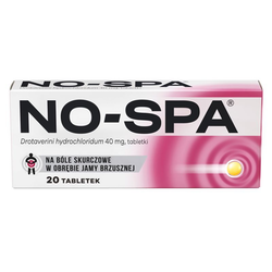 No-Spa tabl. 0,04 g 24 tabletek