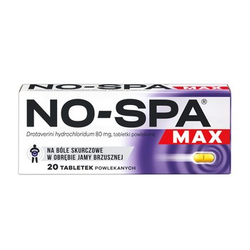 No-Spa MAX 80mg tabletki 48 sztuk