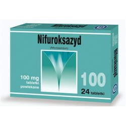 Nifuroksazyd 100mg tabletki 24 sztuk