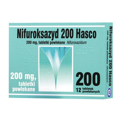 Nifuroksazyd 200mg tabletki 12 sztuk