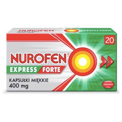 Nurofen Expres Forte kapsułki 20 sztuk