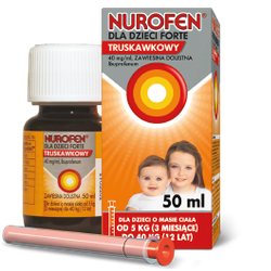 Nurofen Forte truskawka zawiesina doustna 100ml