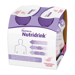 Nutridrink o smaku truskawkowym 4x125ml