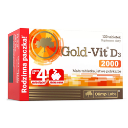 Olimp Gold-Vit D3 2000 tabletki 120 sztuk