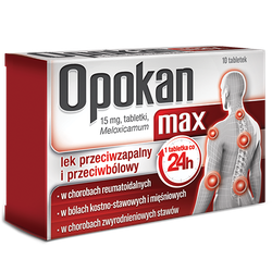 Opokan max 15mg 10 tabletek