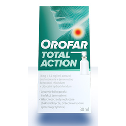 Orofar Total action aerozol 30 ml