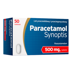 Paracetamol Synoptis 500mg 50tabl