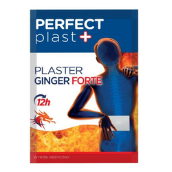 Perfect Plast+ Ginger Forte plaster rozgrzewający 12 cm x 18 cm 1 sztuka