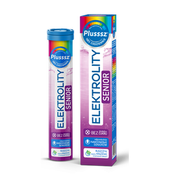 Plusssz Elektrolity SENIOR 100% Complex 24 tabletki musujące