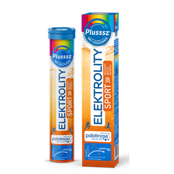 Plusssz Elektrolity SPORT 100% Complex 24 tabletki musujące