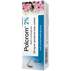 Polcrom 2% aerozol do nosa 15ml