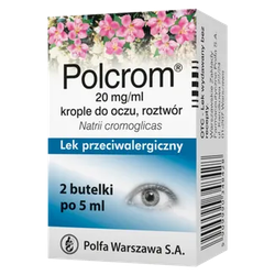 Polcrom 2% krople do oczu 10ml