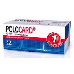 Polocard 75mg tabletki 60 sztuk