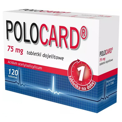 Polocard 75mg tabletki 120 sztuk