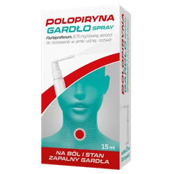 Polopiryna Gardło spray do jamy ustnej 15 ml