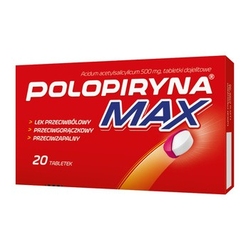 Polopiryna Max 0,5g 20 tabletek