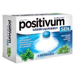 Positivum Sen + Melatonina 180 tabletek