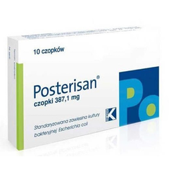 Posterisan czopki 10 sztuk