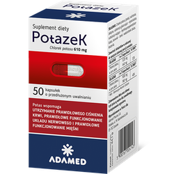 Potazek 0.61g kapsułki 50 sztuk