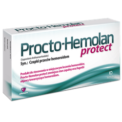 Procto-Hemolan czopki 10 sztuk