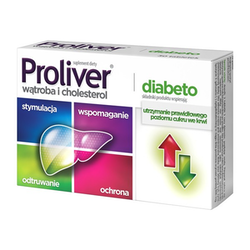 Proliver Diabeto tabletki 30 sztuk