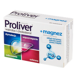 Proliver + Magnez tabletki 30 sztuk