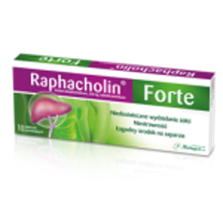 Raphacholin Forte tabletek 10 sztuk