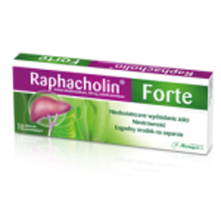 Raphacholin Forte tabletek 10 sztuk