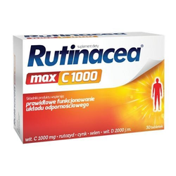 Rutinacea Max C 1000 tabletki 30 sztuk