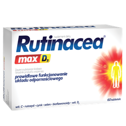 Rutinacea Max D3 tabletki 60 sztuk