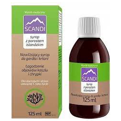 Scandi Syrop z porostem islandzkim 125ml