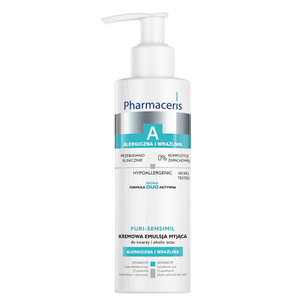 Pharmaceris A PURI-SENSIMIL Kremowa emulsja myjąca do twarzy i okolic oczu 190ml