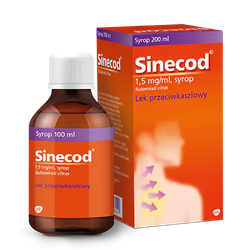 Sinecod 1,5mg /ml syrop 100ml