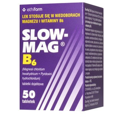 Slow-Mag B6 50 tabletek