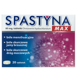 Spastyna Max 80mg 20 tabletek