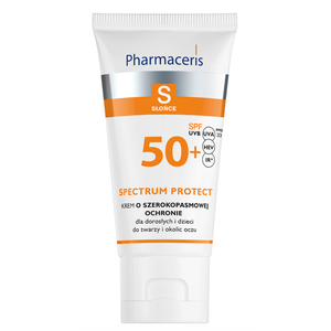 Pharmaceris SPECTRUM-PROTECT Krem o szerokopasmowej ochronie SPF 50+ dla dorosłych i dzieci 50ml