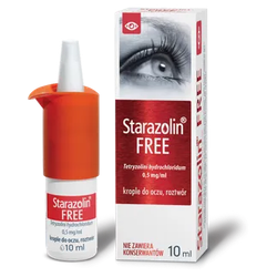 Starazolin Free 0,5mg/ml krople do oczu 10ml