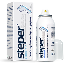 Steper aerozol p/grzybiczy do stóp 80ml