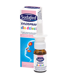 Sudafed XyloSpray dla dzieci 0,5 mg/ ml aerozol do nosa 10ml