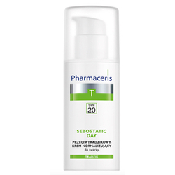 Pharmaceris T SEBOSTATIC DZIEŃ Przeciwtrądzikowy krem normalizujący SPF 20 do twarzy 50ml