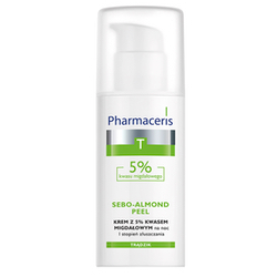 Pharmaceris T SEBO-ALMOND PEEL 5% Krem z 5% kwasem migdałowym na noc 50ml