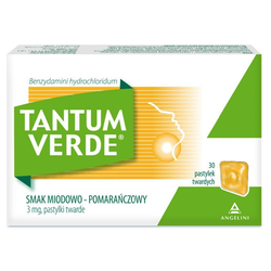 Tantum Verde miód tabletki do ssania 30 sztuk